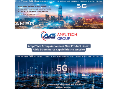 AmpliTech Group Announces New Product Lines; Adds E-Commerce Capabilities to Website