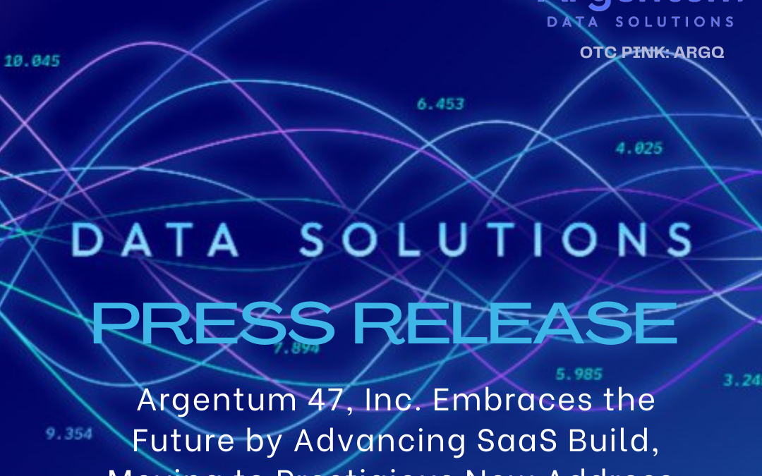 Argentum 47, Inc. Embraces the Future by Advancing SaaS Build, Moving to Prestigious New Address, and Pioneering AI Lead Generation for UK Government’s Eco4 Scheme