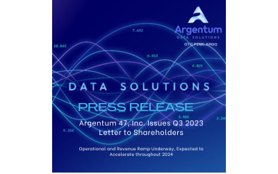 Argentum 47, Inc. Issues Q3 2023 Letter to Shareholders