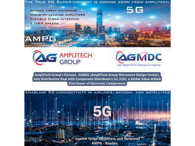 AmpliTech Group’s Division, AGMDC (AmpliTech Group Microwave Design Center), Inks Distribution Deal with Component Distributors Inc (CDI), a Global Value-Added Distributor of Electronic Components