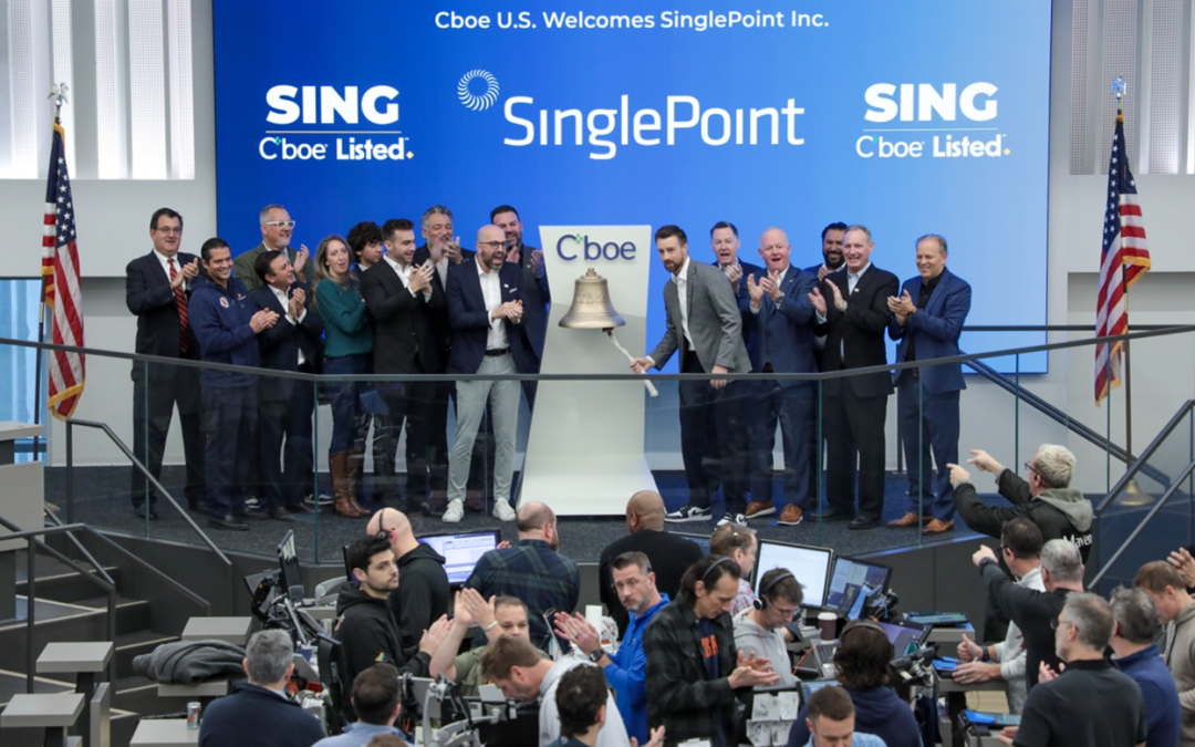 SinglePoint Rings the Opening Bell at Cboe Global Markets Exchange