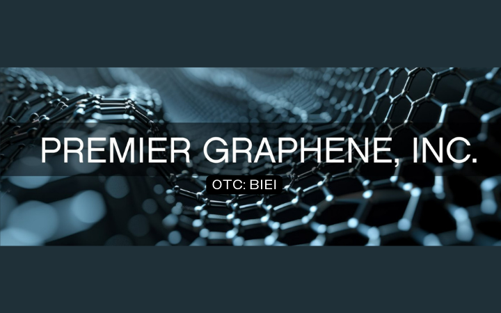 Premier Biomedical Inc. (BIEI), now known as Premier Graphene, Inc., engages Gustavo Carreño as Chief Technology Officer (CTO)