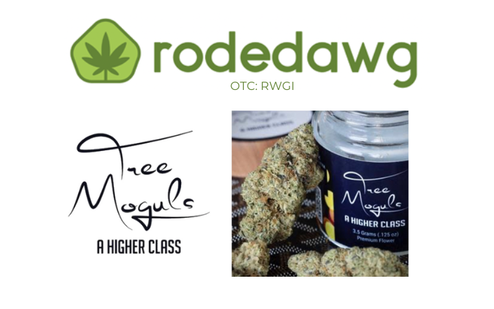 Rodedawg (OTC: RWGI) Expands Tree Moguls ™ Brands into Retail Cannabis Dispensaries and Cannabis Delivery Services