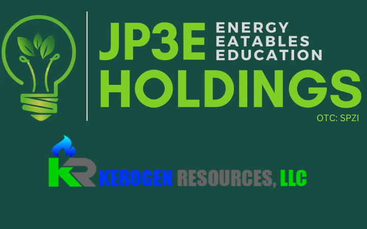 SPZI: JP 3E Holdings, Inc. and Kerogen Resources LLC form Kerogen Resources II LLC to develop unconventional shale assets
