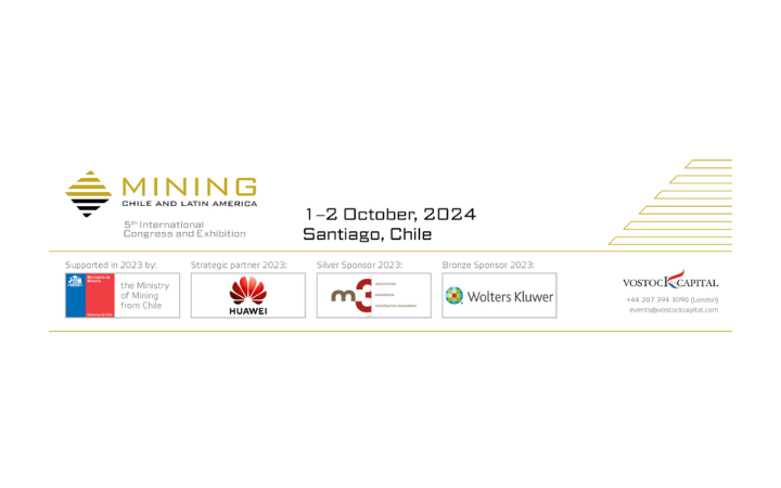 “Mining Chile and Latin America 2024” in Santiago de Chile