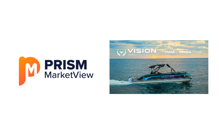 PRISM MarketView Highlights Vision Marine Technologies’ Role in Electrifying the Boating Industry