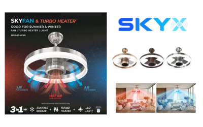 SKYX Launches its Patented Ceiling Plug & Play SKYFAN & TURBO HEATER in Canada through its Canadian Websites Among Other E-Commerce Platforms