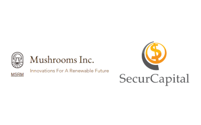 Mushrooms, Inc. (OTC: MSRM) Signs Share Exchange Agreement to Acquire SecurCapital Corp
