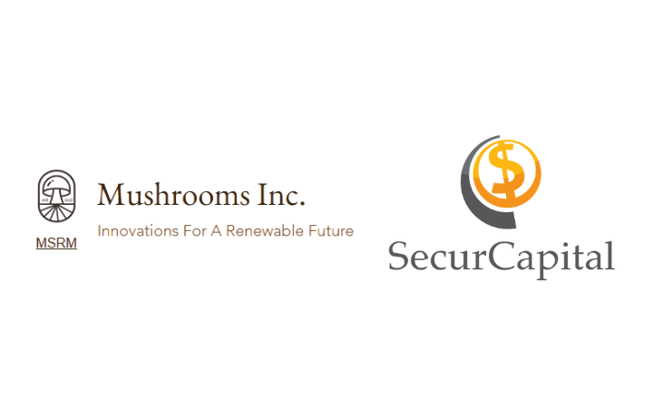 Mushrooms, Inc. (OTC: MSRM) Signs Share Exchange Agreement to Acquire SecurCapital Corp