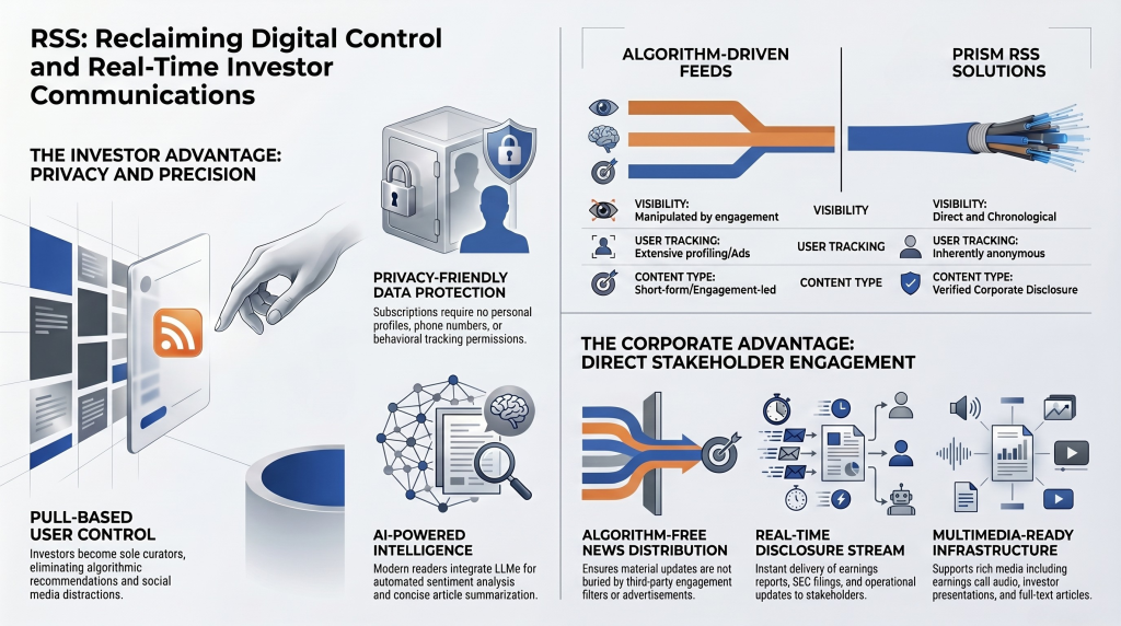 RSS: Reclaiming Digital Control, Privacy, and Real-Time Investor Communications