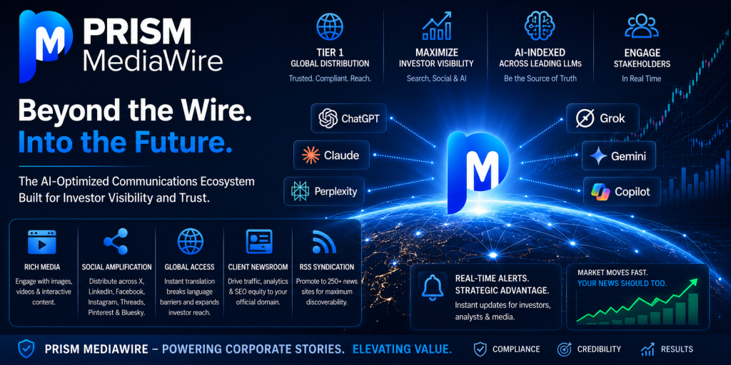 Revolutionizing Corporate Communication with the PRISM MediaWire Ecosystem