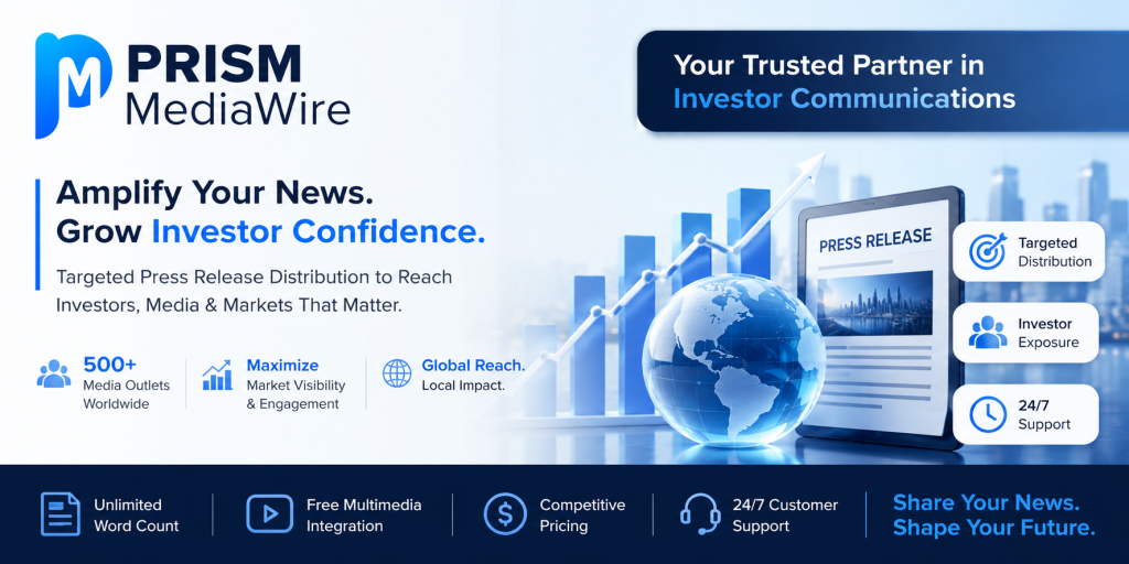PRISM MediaWire - Trustworthy Press Release Service Partner