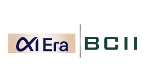Brand logo: beige left panel with a stylized alpha symbol and the word Era, separated by a vertical divider from dark teal 'BCII' on the right.