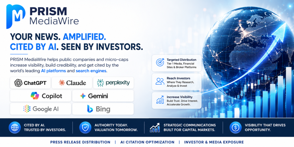 PRISM MediaWire - AI Citations Are the New SEO: Why Every Public Company Must Optimize for ChatGPT, Claude, Gemini, Perplexity, Copilot and AI Search
