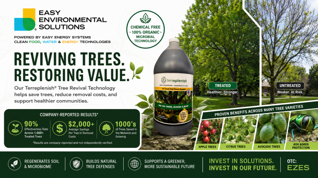 Easy Environmental Solutions Proven Tree Revival Tech Saves Thousands of Trees