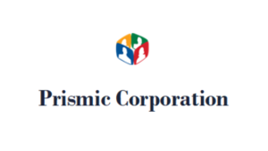 Prismic Corporation logo: a rounded multicolor cube with white silhouettes on blue, orange, green, and red faces, above the text 'Prismic Corporation'.