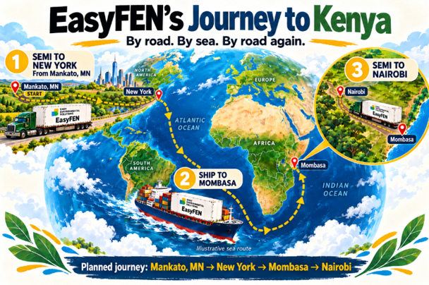 Easy Environmental Solutions Ships First Commercial EasyFEN™ System to Kenya