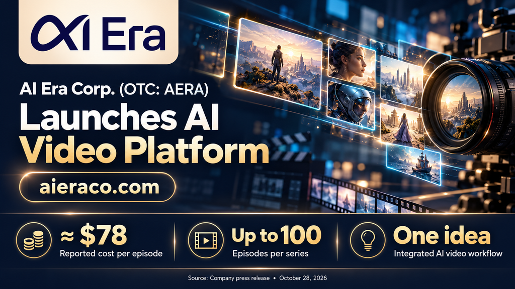 AI Era Corp. Officially Launches aieraco.com